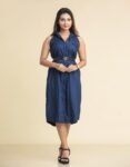 Halter Neck Midi Dress